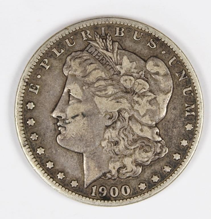 1900-O MORGAN SILVER DOLLAR