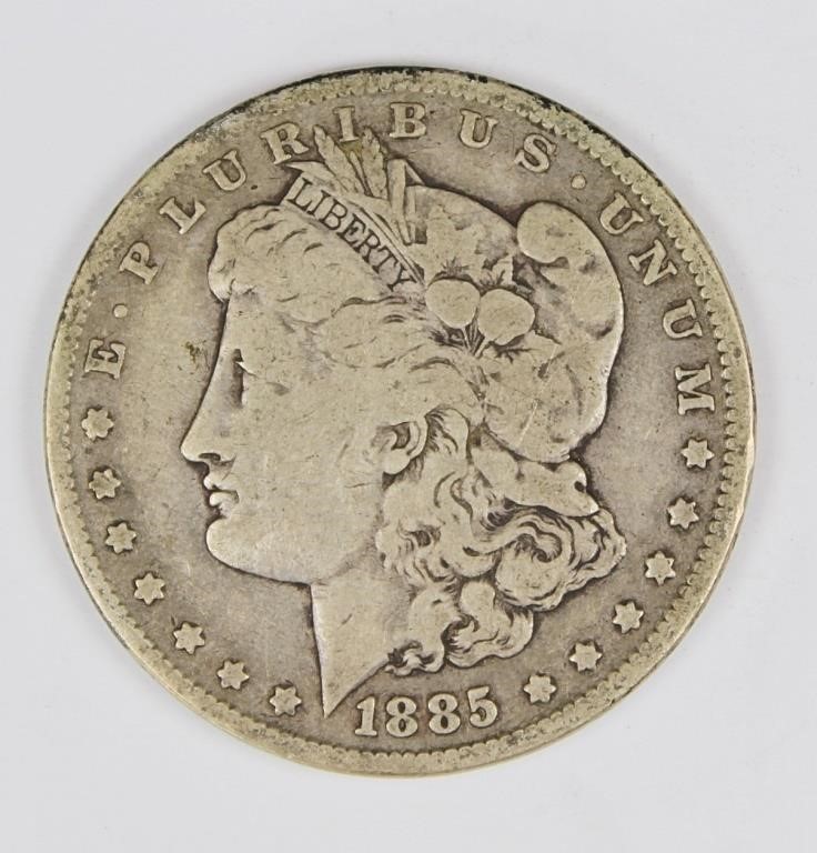 1885 MORGAN SILVER DOLLAR