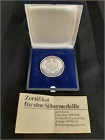 1982 German Commemorative Silver Coin