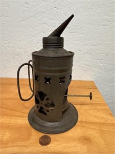 Antique C. Simplex Vaporizer Oil Lamp