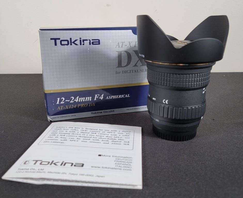 Tokina 12-24mm Digital SLR Camera Lens