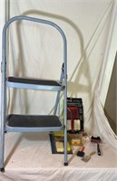 Two-Step Step Ladder, Small Paint Roller Paint
