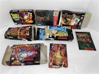 SUPER NINTENDO GAMING BOXES - NO GAMES-BOXES ONLY