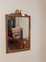 Wall Mirror Gold Approx. 29"x21"