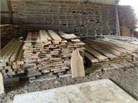 Mixed Lot of Rough Cut Lumber