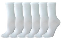 Amazon Essentials Women's Casual Crew Socks, 6