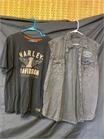 Harley Davidson Shirts, size XL