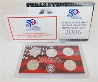 2006 U.S. Silver Quarter Proof Set