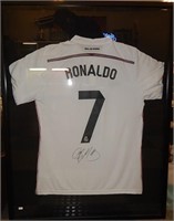 Christiano Ronaldo Signed  Jersey & COA Real