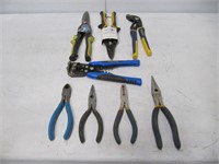 TIN SNIP/PLIER LOT