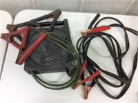 Cable Keep W/HD Jumper Cables, 1) Lt Duty Cables