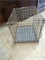 Wire dog kennel
