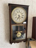 Antique Sessions Regulator Wall Clock