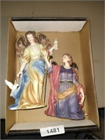 (2) Angel Figurines