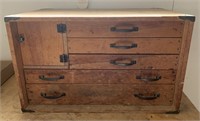 (G) Wooden cabinet 20”x12”