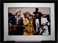 Rod Stewart High Quality Gloss Photo Signed 1.5"x2