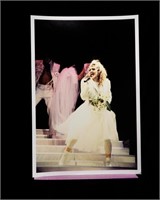 Madonna Like a Virgin Concert Photo Not Signed