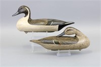 Charley Moore Pair of Hen and Drake Pintail Duck