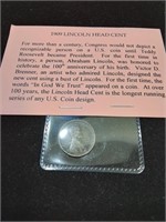 1909 lincolnhead penny