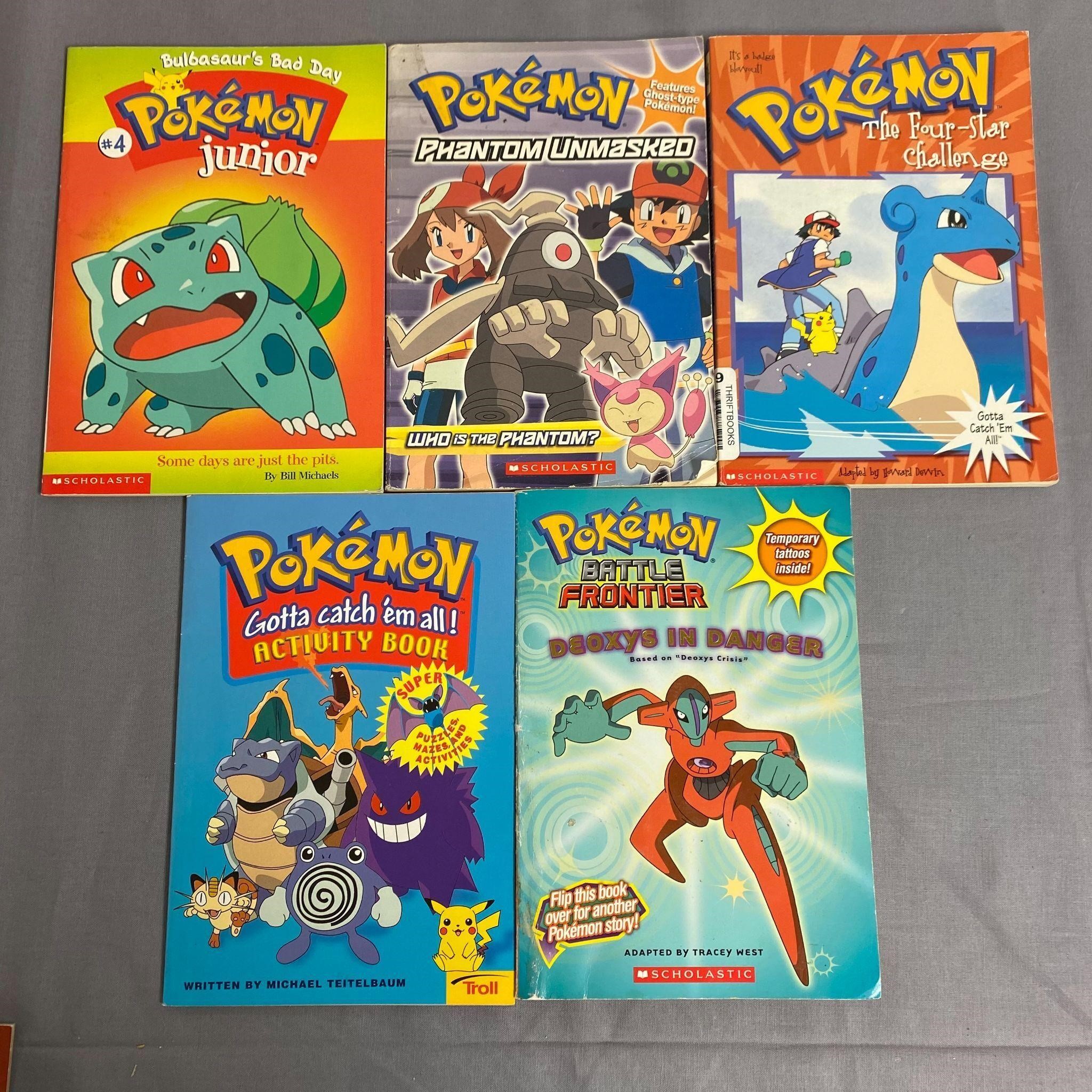 Pokemon Book Lot of 5