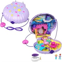 Polly Pocket Travel Toy with Micro Dolls &