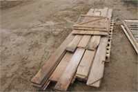 Shiplap Barn Boards from Hay Chutes, (1) Side