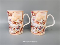 Two Royal Albert Mugs "Lady Carlyle"
