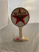 Texaco Cast Iron Sign