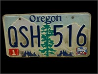 Early 90’s Oregon Auto License Plate Tag