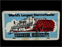 Vicksburg Mississippi SPRAGUE Sternwheeler Tag
