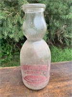 RIVERSIDE DAIRY MCHENRY IL MILK BOTTLE