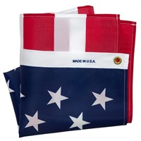 Recycled Polyester American Flag with Brass Gromme