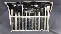 Punch & Chisel Set In Roll Case