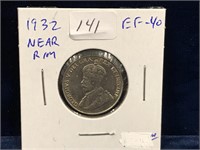 1932  Canadian Nickel  EF40