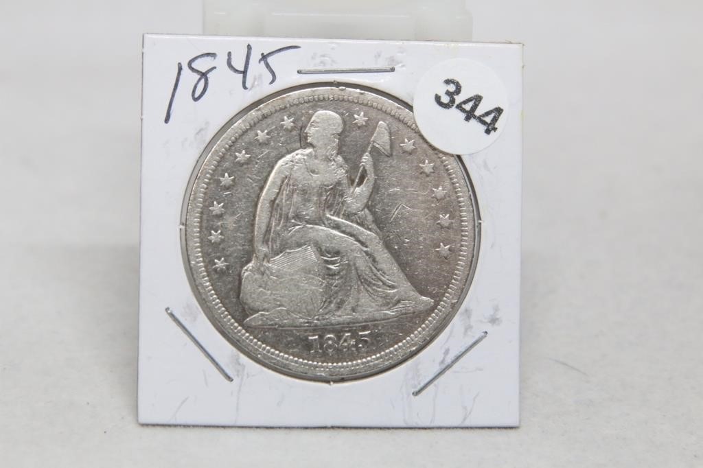 1845P Seated Liberty Dollar