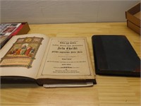 1881 Antique German Bible. Excellent.