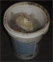Large 5 Gal Bucket Of Float Valves & Parts