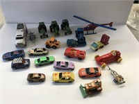 Lot of Toy Cars, Trucks and Misc