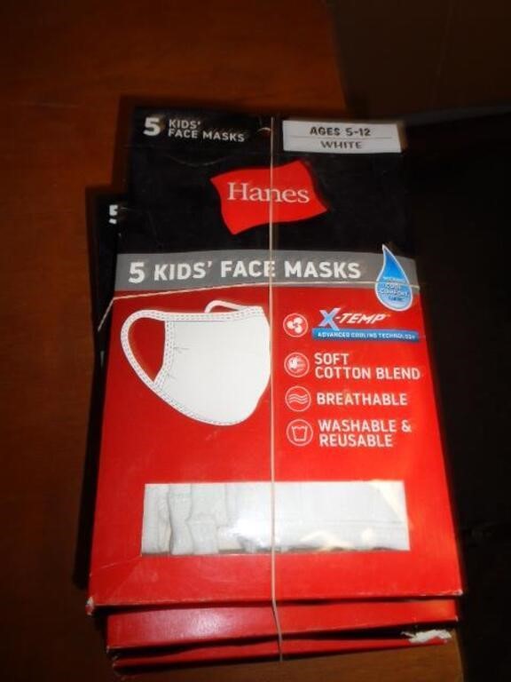 8 - ASSORTED FACE MASKS MOSTLY CHILDS