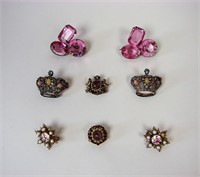 Lot Of Vintage Scatter Pin Brooches