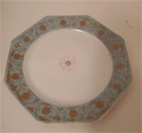 ANTIQUE ROYAL VIENNA BEEHIVE MARK PLATE