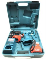 Makita drill/ driver with charger, battery is no