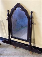 Antique dresser mirror 34 inches tall and 36