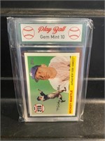 Mickey Mantle HR #218 Card Graded 10