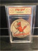 Vintage St. Louis Cardinals Patch Graded