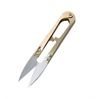 Pocket Fishing Scissors with U-Shaped Spring for