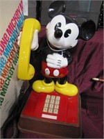 Mickey Mouse push button telephone Mod:TEIF8000
