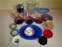 Mixed Lot Glass Items