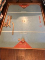 Vintage wooden Table Hockey game