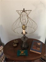 Industrial style table Lamp and Home Decor